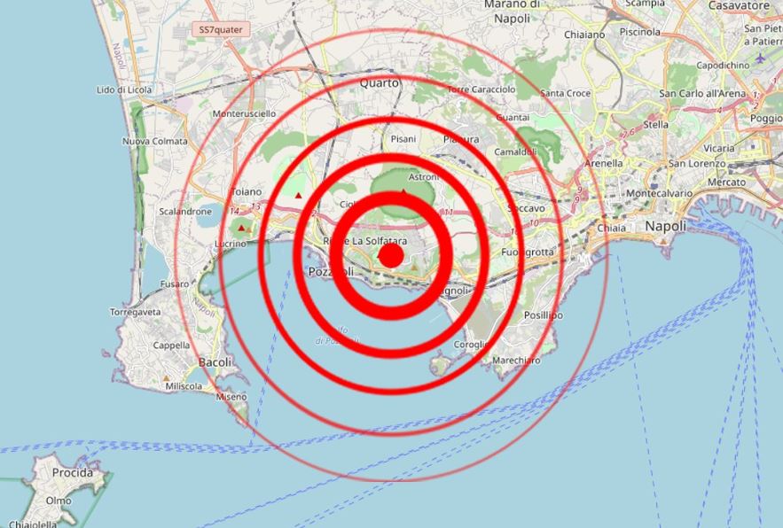 Terremoto, scossa di magnitudo 4.0 ai Campi Flegrei: Grande spavento anche a Napoli