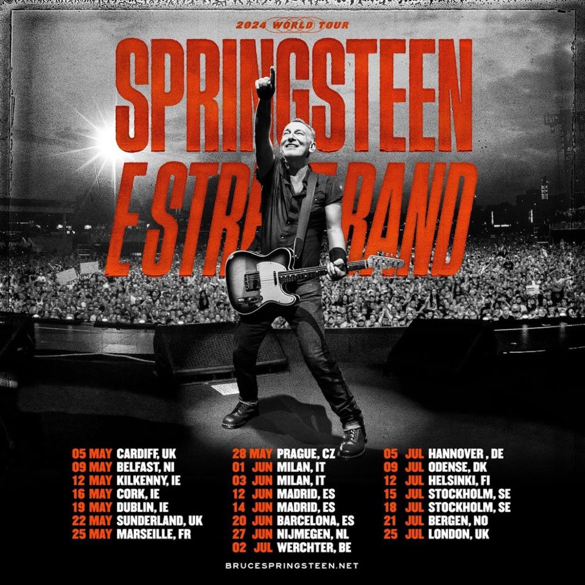 Bruce Springsteen, due concerti a San Siro nel 2024.